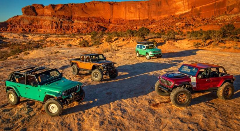 4 autóval készül a gyár a 2024-es Húsvéti Jeep Szafarira