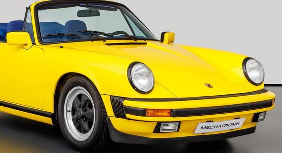 Ez a retinaszaggató sárga-kék Porsche 4 évtizeddel tekeri vissza az idő kerekét
