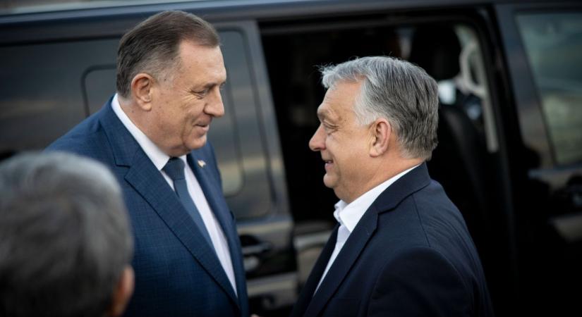 A boszniai Szerb Köztársaság elnöke szerint Orbán Viktor az egyik legjelentősebb európai vezető