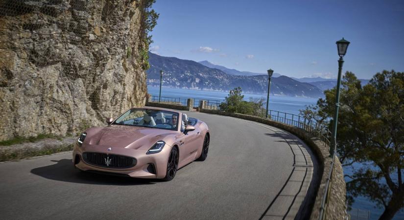 Közel 830 lóerős elektromos kabrió lett a legújabb Maserati