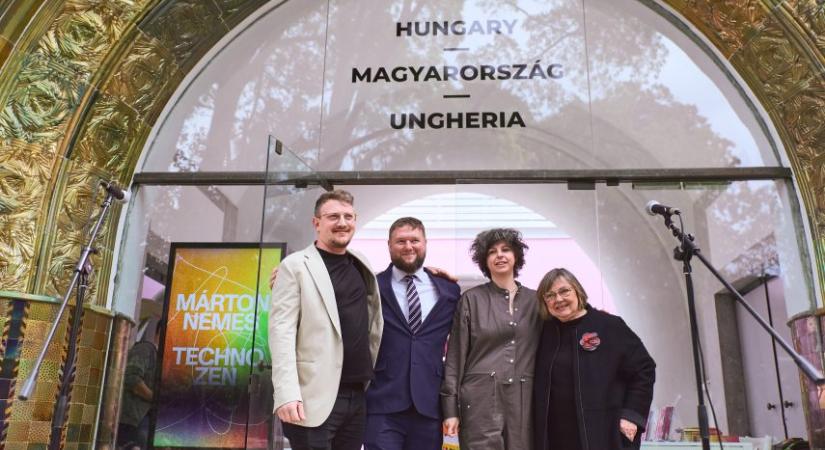 Megnyílt a Velencei Képzőművészeti Biennálé magyar pavilonja