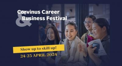 Corvinus Állásbörze, Corvinus Career & Business Festival, 2024. április 24 - 25.