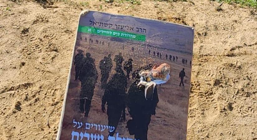 Csoda: egy könyv mentette meg a fiatal izraeli katona életét