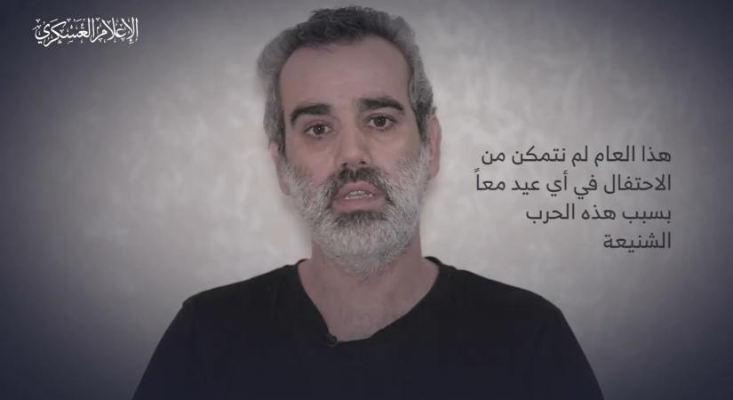 Kirakott egy videót a Hamász terrorszervezet egy magyar túszról