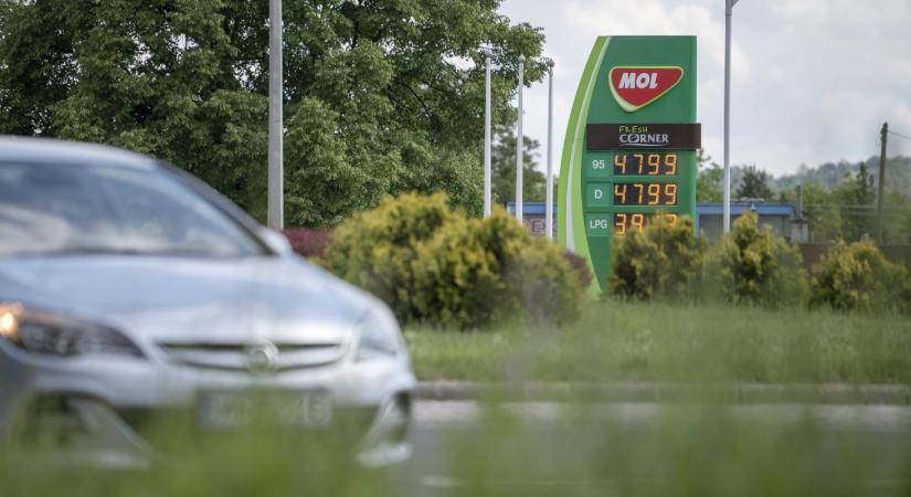 Váratlanul 10 forinttal csökkentette az üzemanyagok árát kutjain a MOL