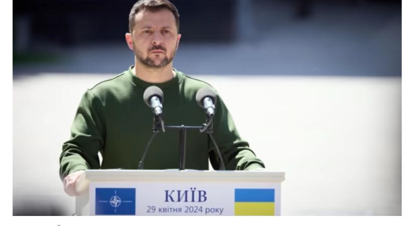 Zelenszkij: Ukrajnát csak a győzelem után veszik fel a NATO-ba