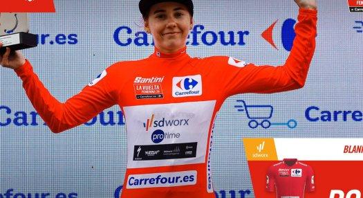 Női Vuelta - Vas megtartotta a piros trikót