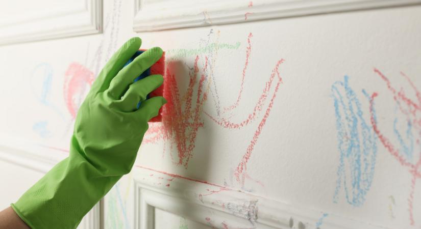 Így tisztítsd a falakat az otthonodban, hogy ne sérüljön a festés
