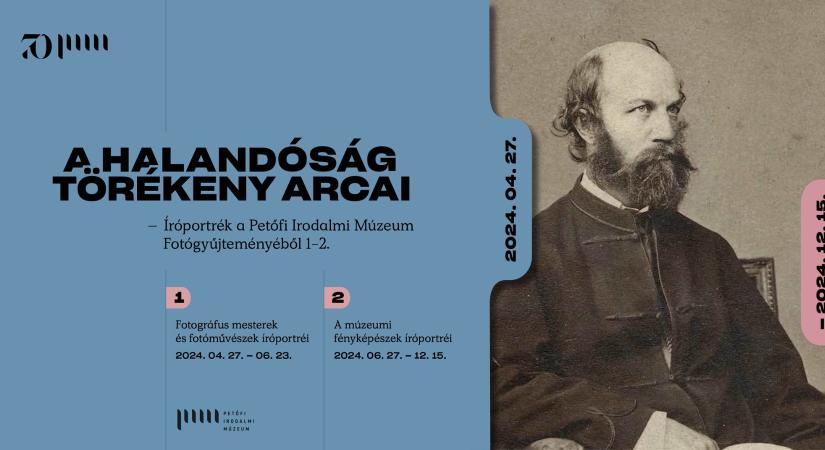 Íróportrékból nyílt kiállítás a Petőfi Irodalmi Múzeumban