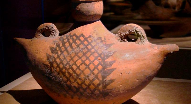 Versrészletet találtak egy több mint 1800 éves olajkorsóra vésve
