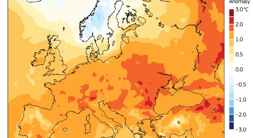 Több szempontból is egyedülálló volt a tavalyi év időjárása Európában
