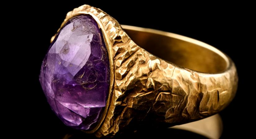 Íme az ősi ametiszt gyűrű, amivel elkerülhető a másnaposság