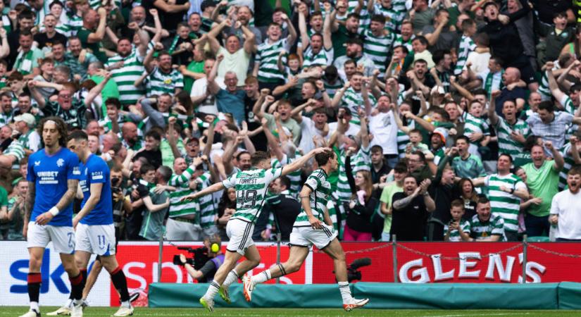 Premiership: a Celtic legyűrte a Rangerst és szinte már bajnok