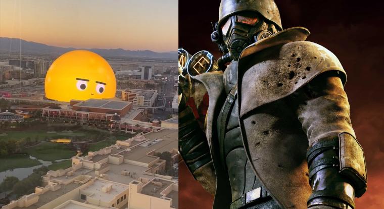 A Fallout New Vegas ikonikus karaktere is felkerülhet a Las Vegast uraló LED-gömbre