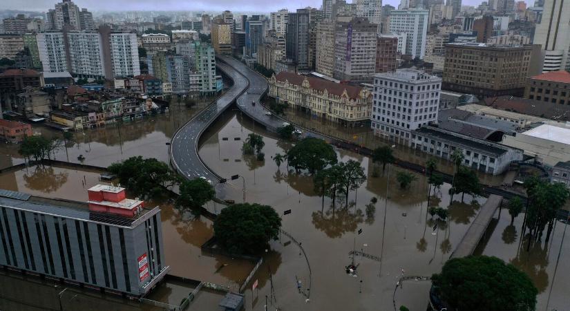 Több mint kétmillió embert érintenek a súlyos áradások Brazíliában