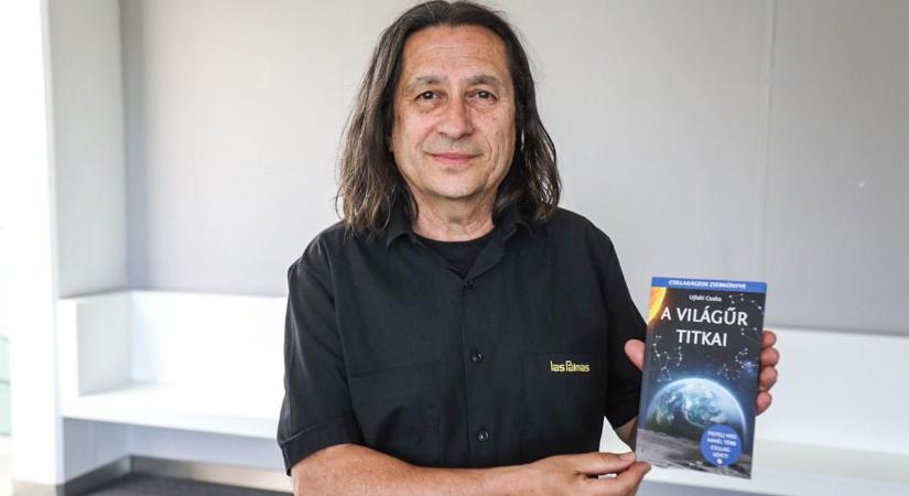 A világűr titkait tárja fel Ujlaki Csaba szolnoki csillagász nemrég megjelent könyve