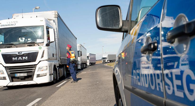 Összehangolt, fokozott közúti ellenőrzés jön a magyar utakon