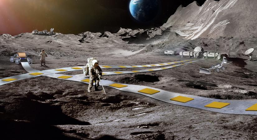A NASA elárulta, milyen lesz a Holdra tervezett "vasút"
