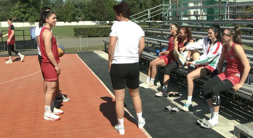 Már Debrecenben készülnek az olimpiáért harcba szálló magyar 3x3-as kosarasok