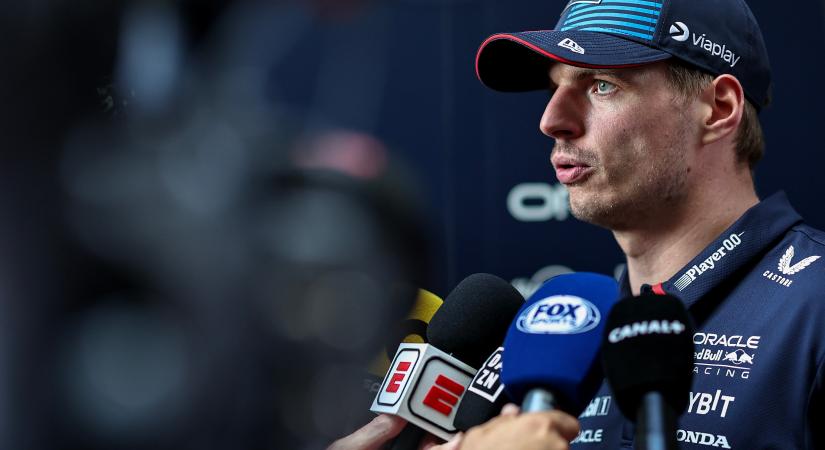 F1: Verstappennek nem tetszik a miatta bevezetett szabály