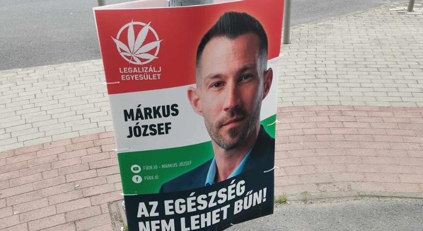 Választási plakátoknak látszó nem választási plakátok lepték el Szombathelyt