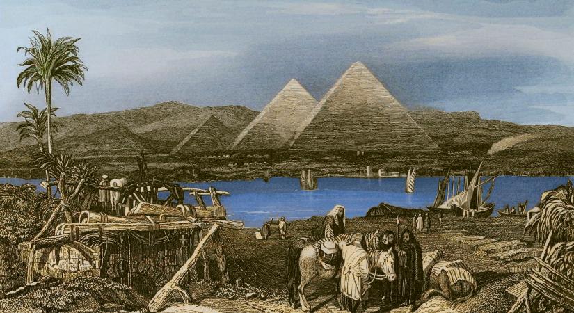 Itt a bizonyíték? A gízai piramis mellett gigantikus szerkezet bújik meg egy temető alatt