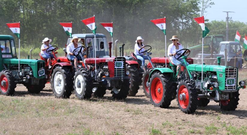 Dutra traktor üti a legszerencsésebb markát a kiskőrösi találkozón