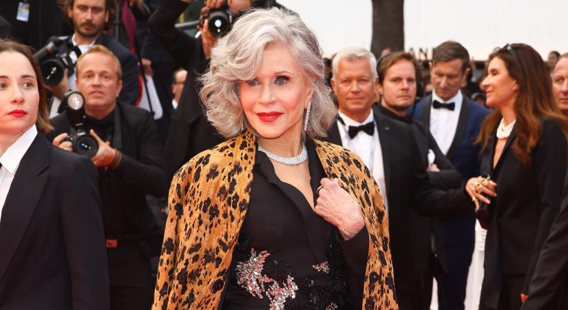 Beragyogta a cannes-i vörös szőnyeget a 86 éves Jane Fonda