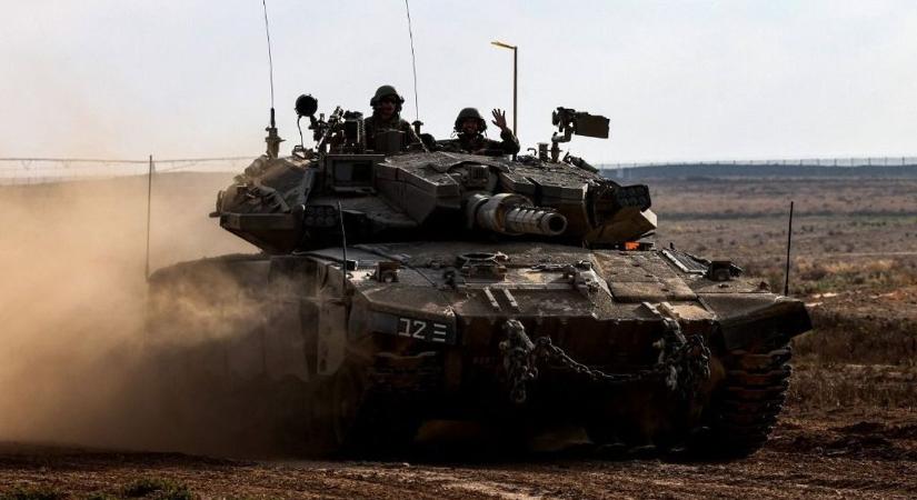Saját katonákat lőtt le egy izraeli tank