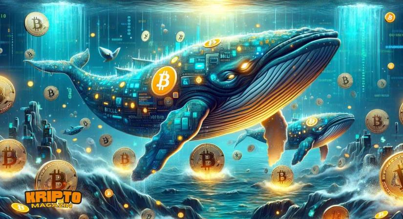 Falják a bálnák a Bitcoint az alacsony árak mellett