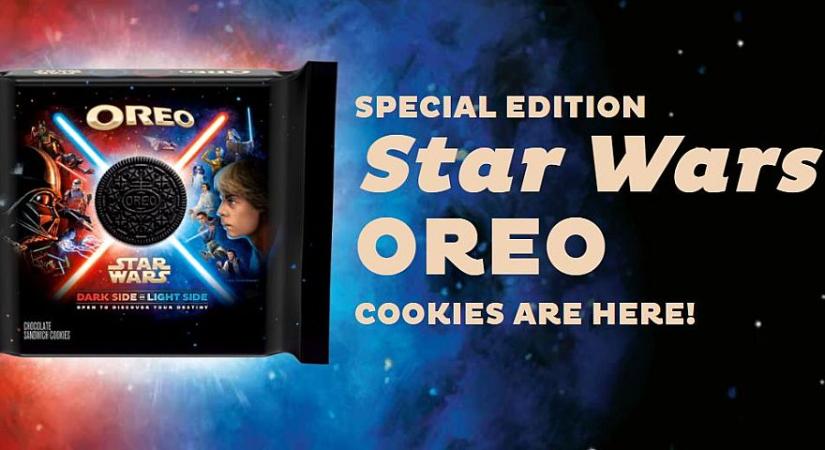 Különleges, Star Wars témájú változat jelenik meg az Oreo kekszből