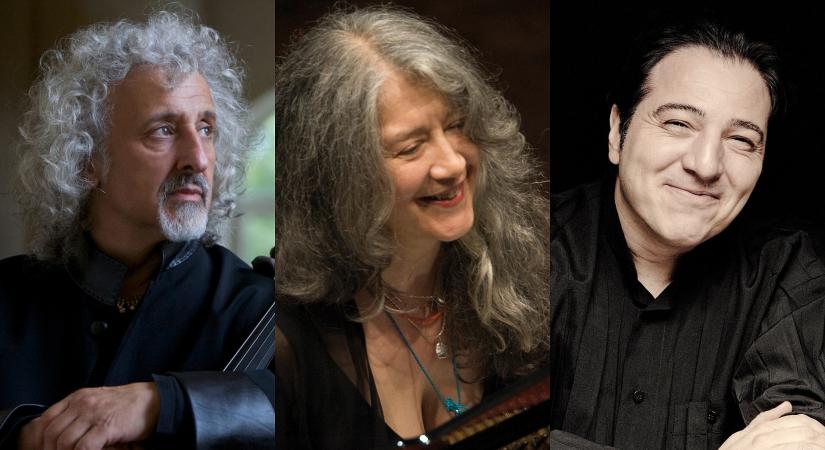 Martha Argerich, Mischa Maisky és Fazil Say is fellép a 10. Cziffra Fesztiválon