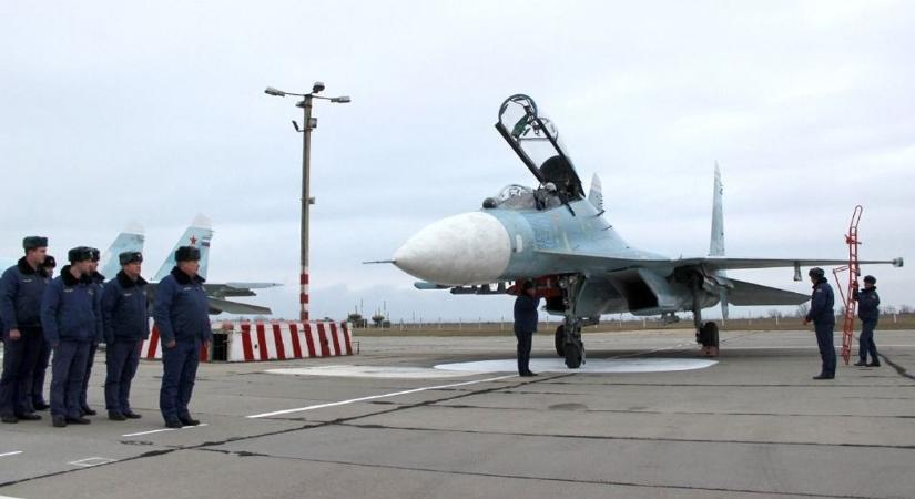 Több orosz vadászgépet is kilőhettek az ukránok egy légibázis elleni támadással