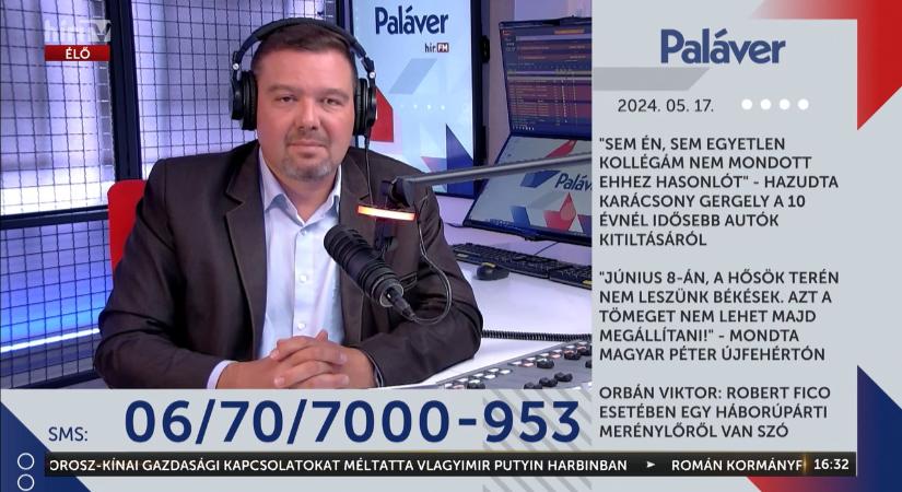Paláver - Nyíltan fenyegetőzik Magyar Péter  videó