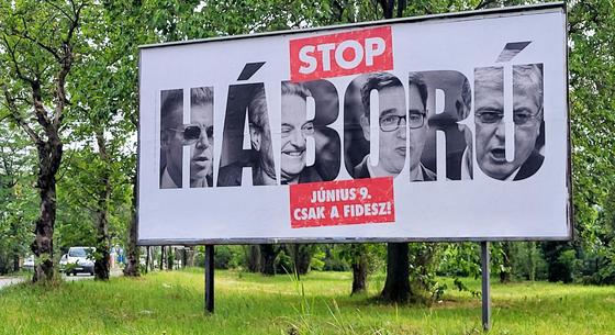 Magyar, Soros, Karácsony és Gyurcsány igen, Putyin valahogy nem fért rá a Fidesz új háborús plakátjára