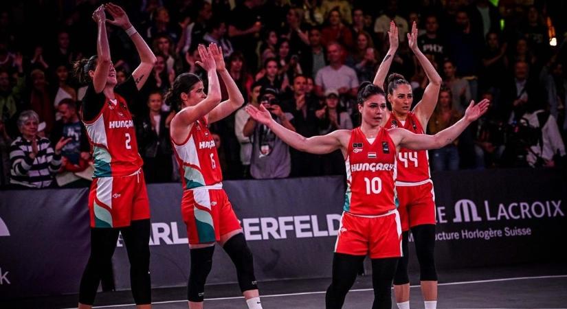 Csoportgyőztesként negyeddöntős a női válogatott a 3x3-as kosárlabda olimpiai selejtezőn